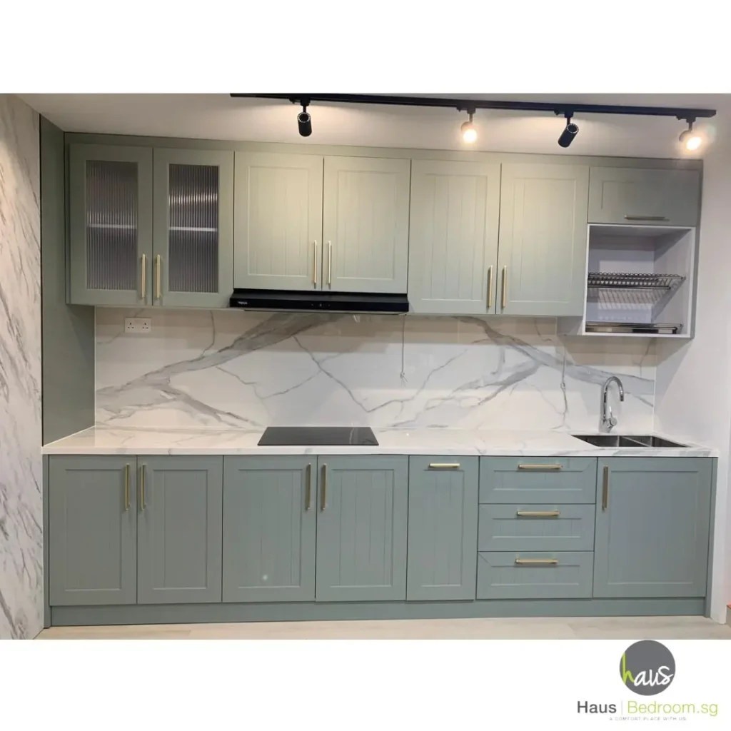 hausbedroom aluminium kitchen cabinet