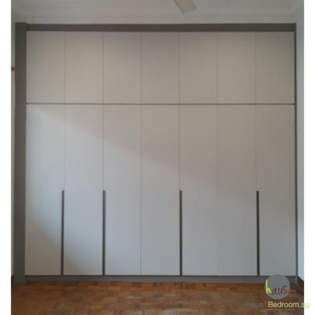 bedroom wardrobe carpentry - bottom to top