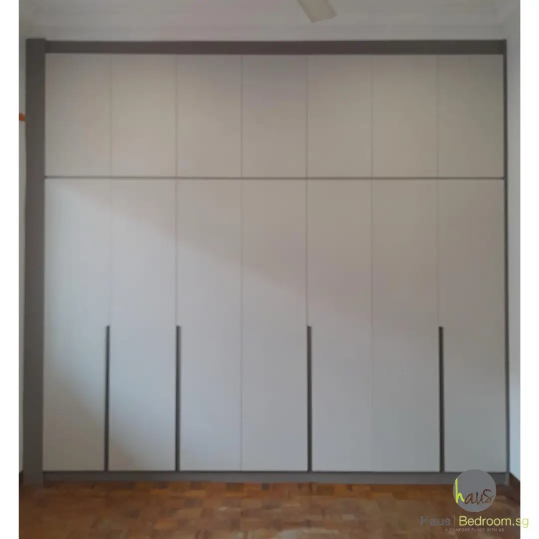bedroom wardrobe carpentry - bottom to top
