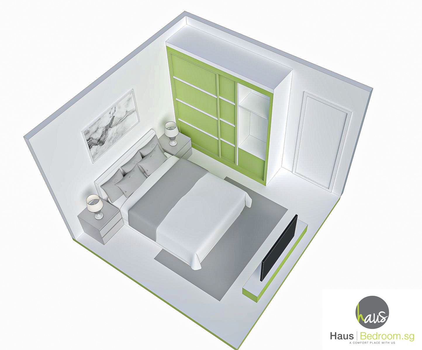 Custom Wardrobes in Singapore: Everything You Must Know Before You Build 2 Side-by-side configuration