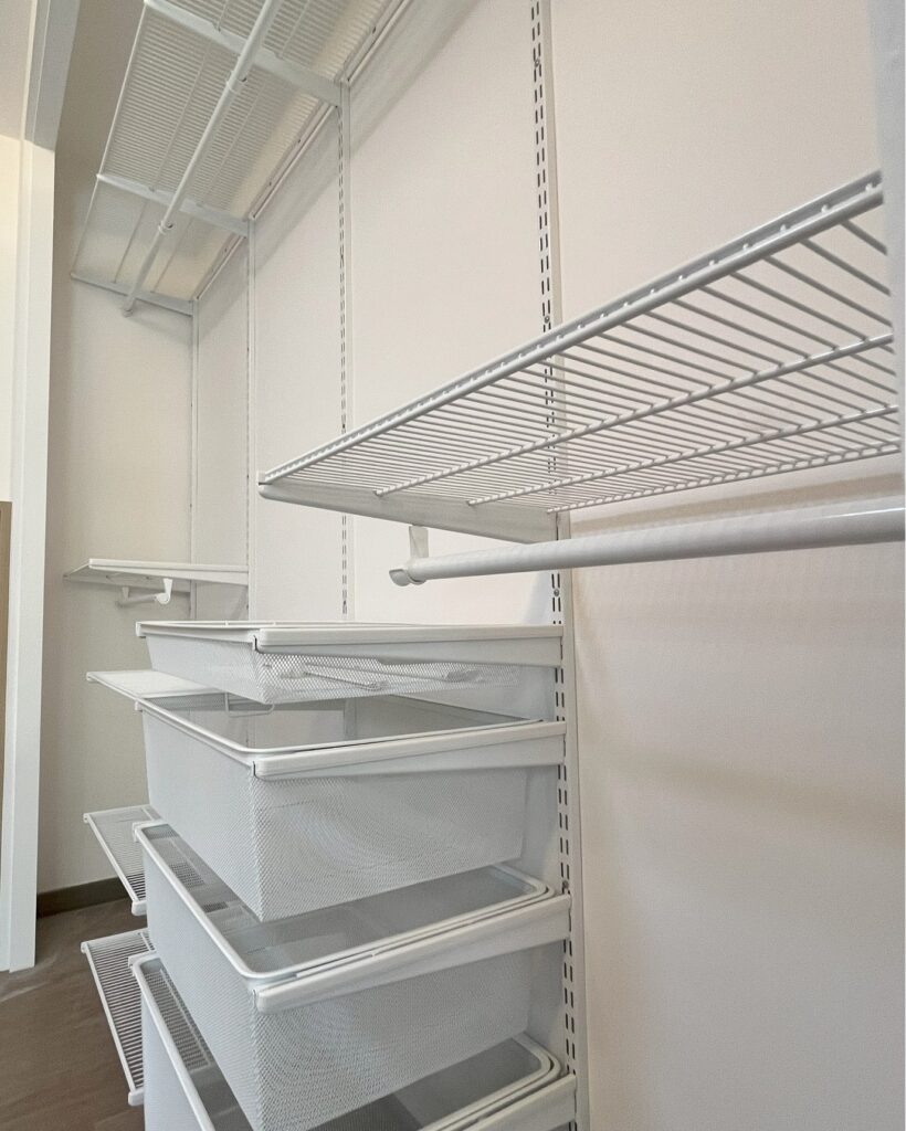 tengah metal modular wardrobe