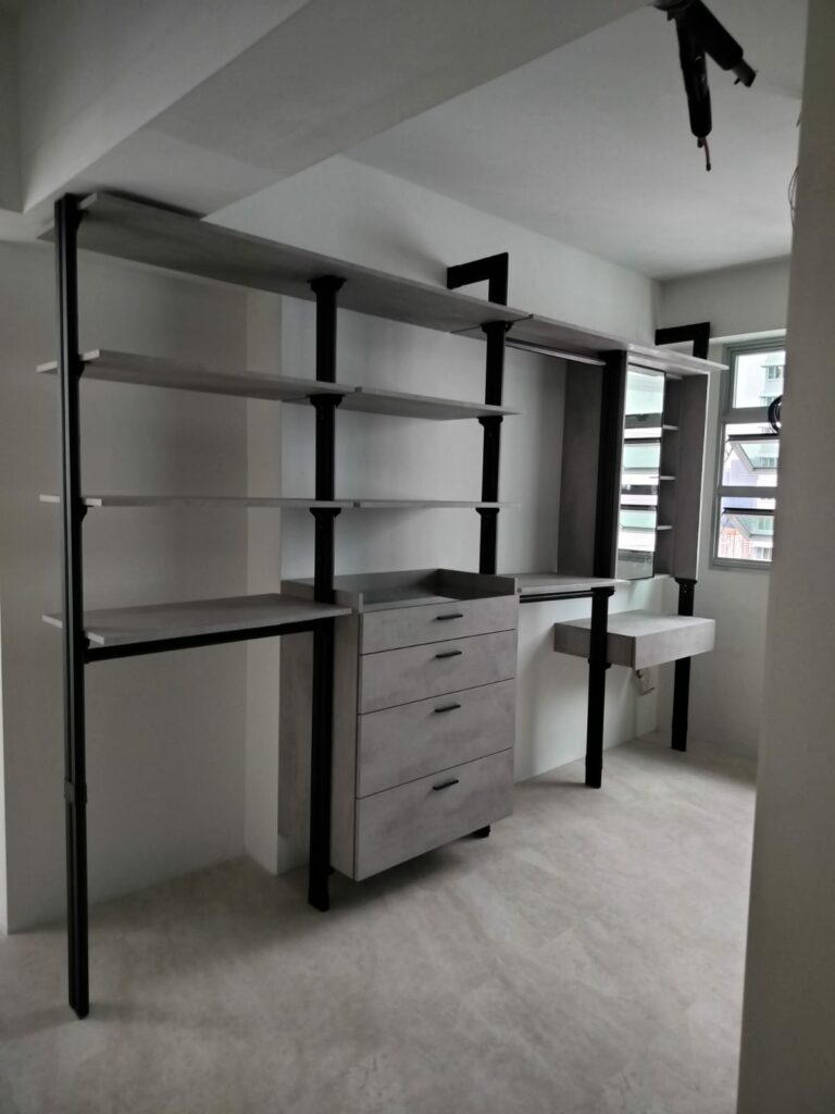 Left: HausPole open concept