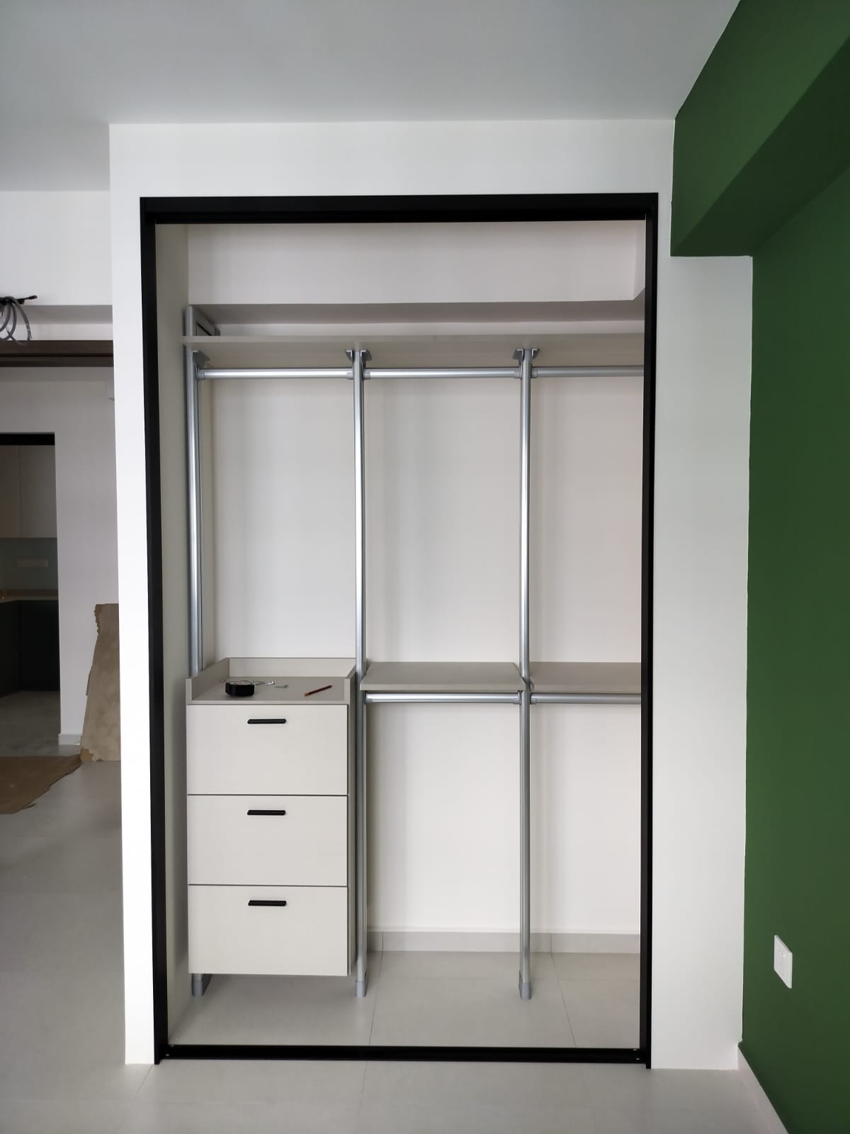 MacPherson 4-room HDB BTO: HausPole wardrobe in the second common bedroom